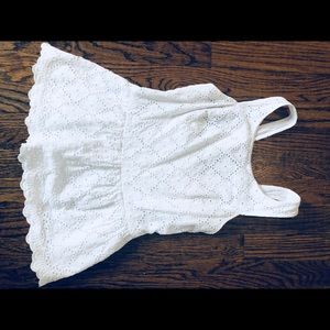 Lilly Pulitzer Sz 0 Perfect Cond. Eyelet White Top